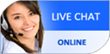 Chat button, agent online